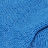 Sarlini Gebreide Langwerpige Sjaal Kobalt Blauw