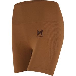Xtreme Sportswear Sport Shorts Dames Cognac - Fitness Legging Kort - Biker shorts