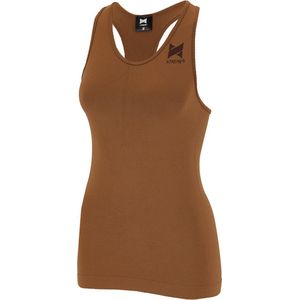 Xtreme Sportswear Sport Singlet Dames Cognac - Fitness Top - Maat XL