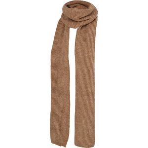 Sarlini | Lange knitted gebreide Sjaal Clara | Bruin Melange