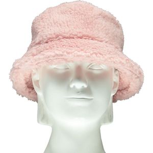 Sarlini - Muts - Hoedje - Light - Pink - Kids - Teddy - 2/4 jaar