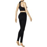 Sportlegging Dames High Waist - Zwart - Legging Dames - Sportkleding Dames Legging