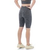 Xtreme Sportswear Korte Sportlegging Dames Short Antraciet Melange