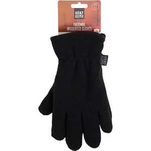 Heatkeeper - Thermo handschoenen kinderen - Zwart - 5/8 Jaar - 1-Paar - Fleece/thinsulatie - Handschoenen kinderen