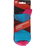 Xtreme Compressiesokken Quarter 3-pack Multi Pink