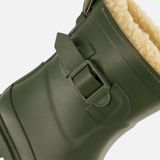 Xq Footwear - Kids Rubber Rain Boots Fur - Groen - Snowboots