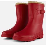 XQ Footwear Regenlaarzen rood Rubber