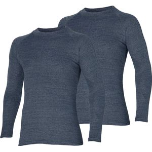 Heatkeeper 2-pack Thermo ondergoed heren - lange mouw - Antracite