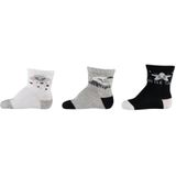 Apollo Baby Sokken - set van 6 Beige/Grijs/Blauw/Lichtblauw