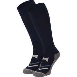 X-Treme - Voetbalsokken - Unisex - Marine Blauw - 2-Paar - 90% Polyamide