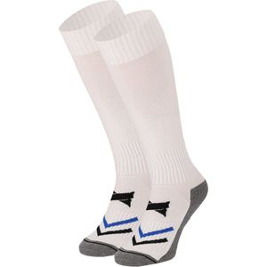 X-Treme - Voetbalsokken - Wit - Unisex - 2-Paar - Hoge Dichtheid