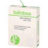 Hemden - Bamboe - Groen - 65% Bamboe, 30% Katoen, 5% Elastaan