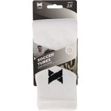 Voetbalsokken zonder voet - Unisex - Maat 36 t/m 48 - 2-Paar - voetbalsokken - sleeve voetbalsokken