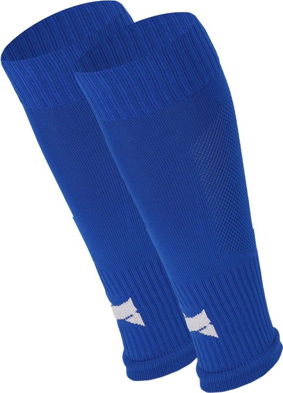 X-Treme - Voetloze Voetbalsokken - Kobalt Blauw - 2-Paar - 90% Polyamide