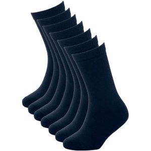 Anytime sokken - set van 7 donkerblauw