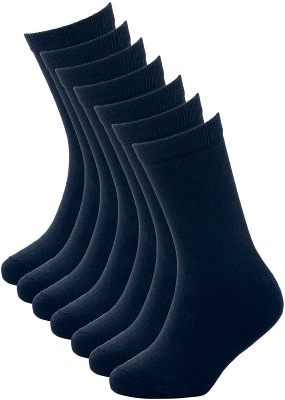 Anytime sokken - set van 7 donkerblauw