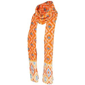 Sjaal Dames Zomersjaal Dames Sjaal Multi Oranje Sjaal voor Vrouwen