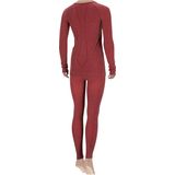 Xtreme Thermoshirt Dames - Merino Wol - Red Melange - Maat M