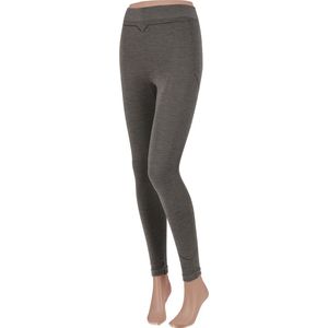 Xtreme Thermolegging Dames - Merino Wol - Grey Melange - Maat S