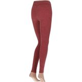 Xtreme Thermolegging Dames - Merino Wol - Red Melange - Maat S