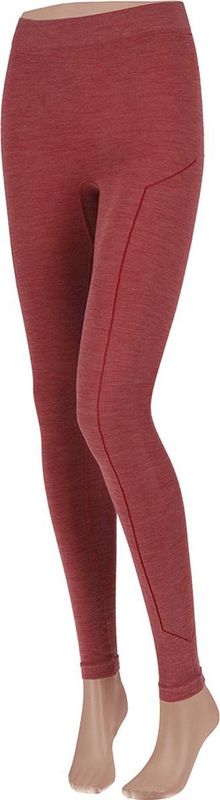 Xtreme Thermolegging Dames - Merino Wol - Red Melange - Maat S