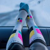 Poederbaas - Technical Bamboo - Freeride - White - Sportsokken