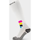 Poederbaas - Skisokken - Compressie - Wit - Merino