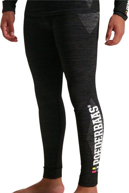 Poederbaas Thermo Legging Technical - Heren - Zwart