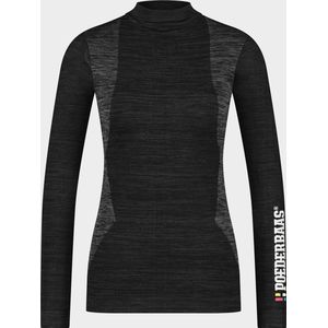 Poederbaas Thermoshirt Longsleeve Technical - Dames - Zwart