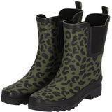 Xq Footwear Chelsea Regenlaars Print Rubber Groen - Laarzen - 42