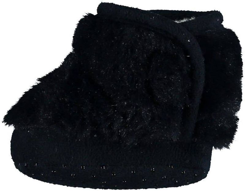 Apollo Slofjes met Imitatiebont Donkerblauw