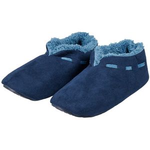 Apollo - Pantoffels - Donkerblauw - Voor Heren - Stevige Zool