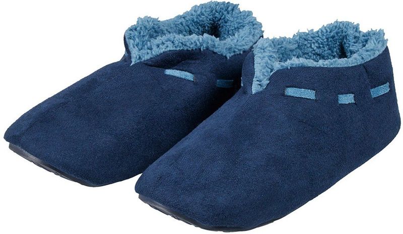 Apollo - Pantoffels - Donkerblauw - Voor Heren - Stevige Zool