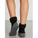 Heat Essentials - Wollen Pantoffel Sokken - Unisex - Beige - Antislip