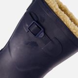 XQ  Regenlaarzen Dames  Fake Fur  Navy  Regenlaarzen met voering