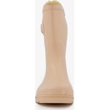 Gevoerde dames regenlaarzen roze - 100 stof- en waterdicht