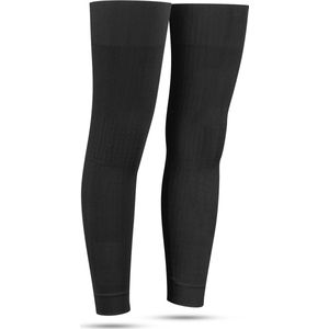 Rogelli Seamless - Dynaknit Beenstukken - Unisex - Zwart - Maat M/L