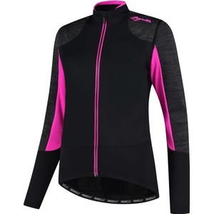 Rogelli - Glory - Fietsjack - Zwart, Grijs, Roze - Dynatherm Flex, Dynashield 5000