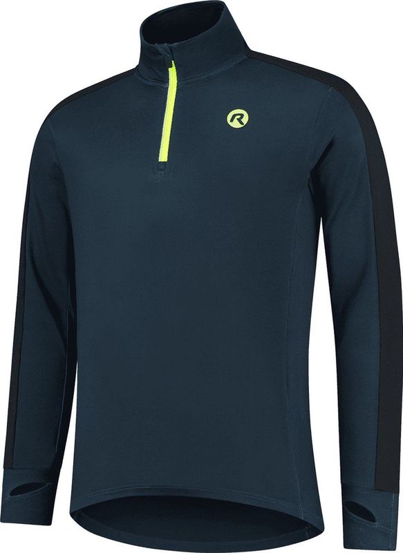 Rogelli Electro - Sporttrui Lange Mouwen - Blauw/Zwart/Fluor - Dynatherm Flex 220
