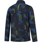 Rogelli - Electro - Hardloopjack - Donkerblauw, Zwart, Fluor - Lichtgewicht, Ventilerend