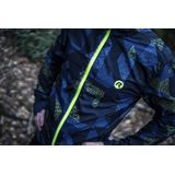 Rogelli - Electro - Hardloopjack - Donkerblauw, Zwart, Fluor - Lichtgewicht, Ventilerend