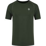 Rogelli Essential Sportshirt - Korte Mouwen - Heren - Legergroen