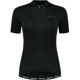 Rogelli Core Fietsshirt Dames - Korte Mouwen - Wielrenshirt - Zwart - Maat XXL