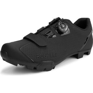 Rogelli R-400x MTB Schoenen Heren en Dames - Fietsschoenen Mountainbike - Zwart - Maat 45