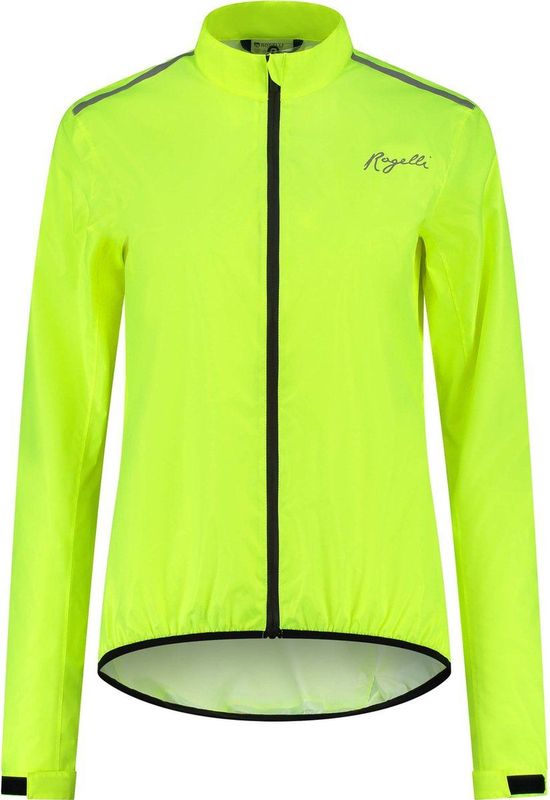 Rogelli - Core - Fietsregenjack - Fluor-Geel
