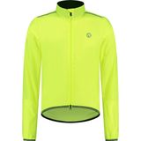 Rogelli - Essential - Regenjas - Fluor-Geel - Fietsregenjack