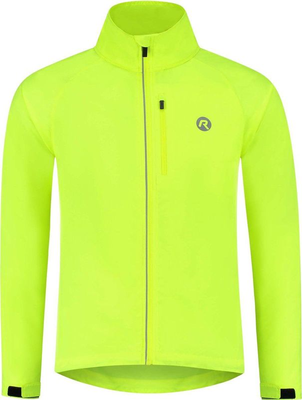 Rogelli Core Hardloopjack Heren - Running Jacket - Waterafstotend - Fluor-Geel - Maat XXL