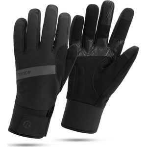 Rogelli Nova Deep Winter Fietshandschoenen Winter - Wind en Waterdicht - Heren - Zwart - Maat S