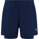 Rogelli - Essential 2-in-1 - Hardloopshort - Blauw - Heren