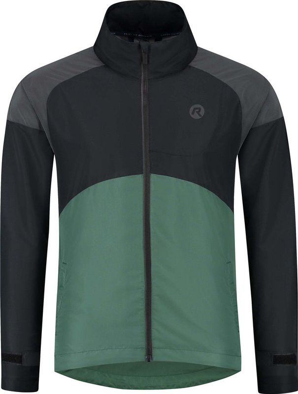 Rogelli - Echo - Hardloopjas - Petrol Green, Black - PFAS-vrij, Reflecterend